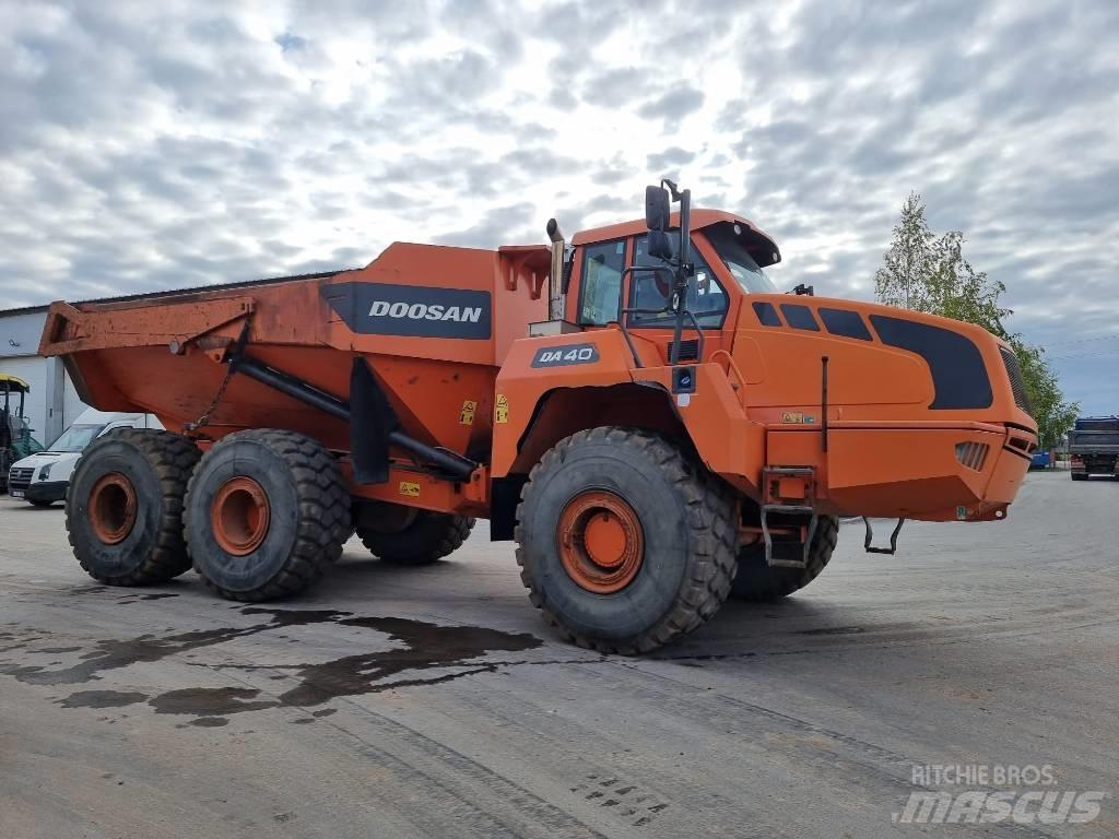 Doosan DA 40 6x6 Articulated Dump Trucks (ADTs)