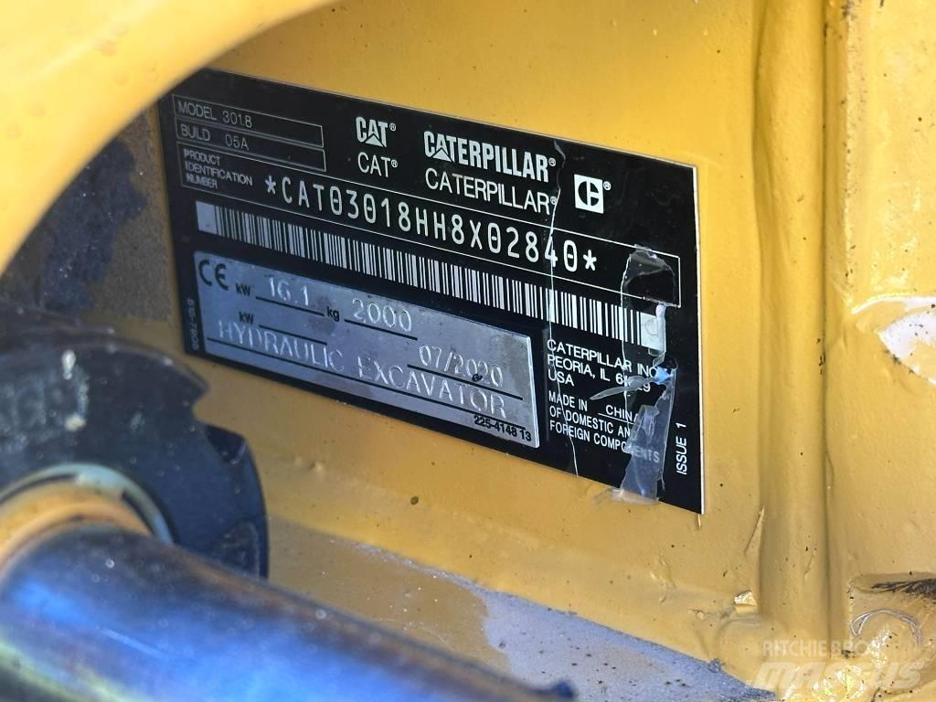 CAT 301.8 Mini Excavators <7t (Mini Diggers)