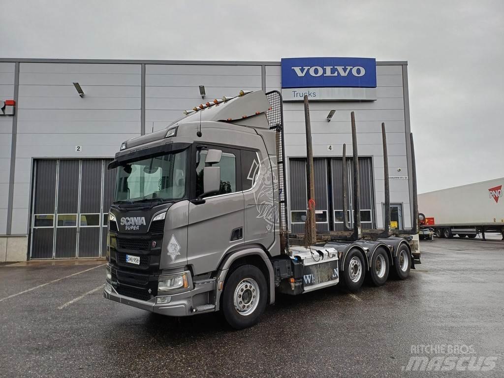 Scania R-serie Log trucks