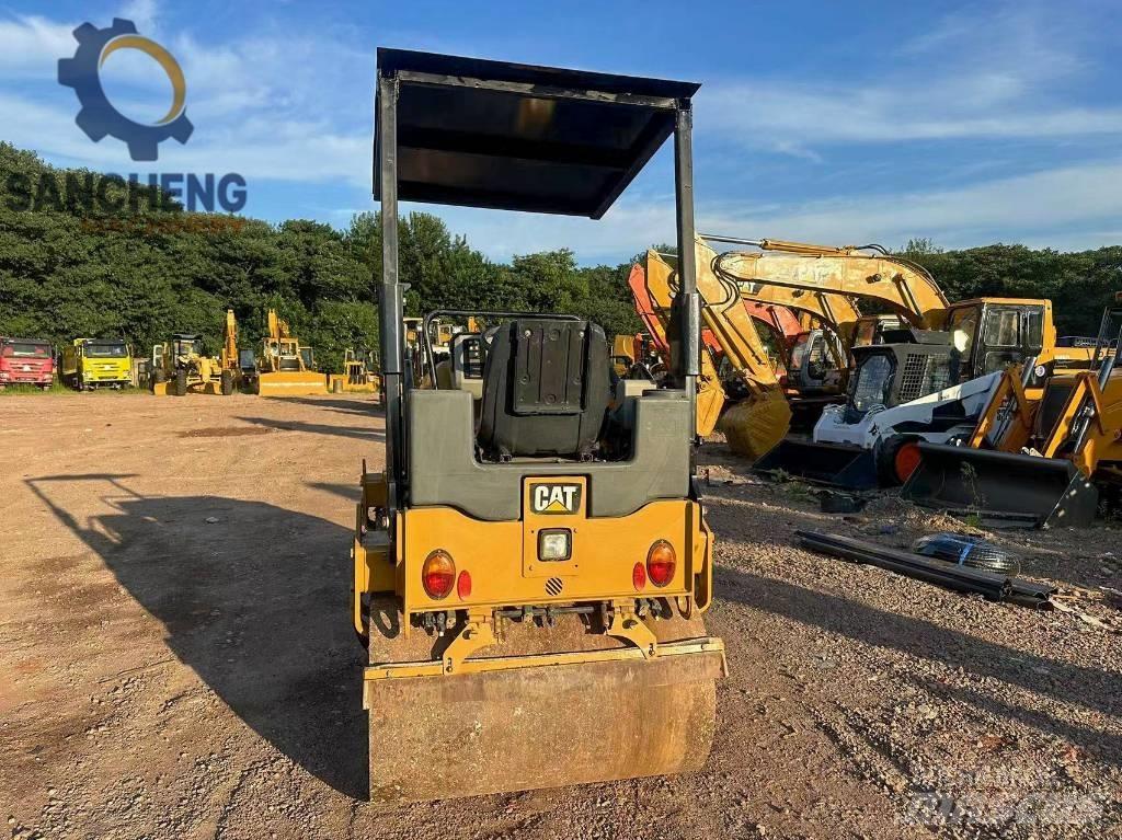 CAT CB24B Twin drum rollers