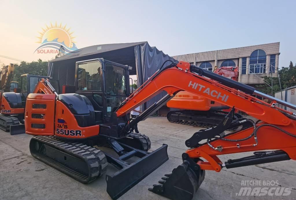 Hitachi zx55USR Mini Excavators <7t (Mini Diggers)