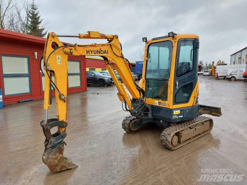 Hyundai R25Z-9AK Mini Excavators <7t (Mini Diggers)