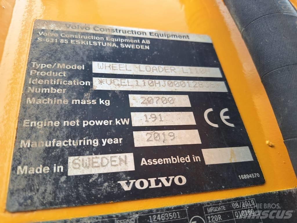 Volvo L110H VAAKA, YM Wheel loaders