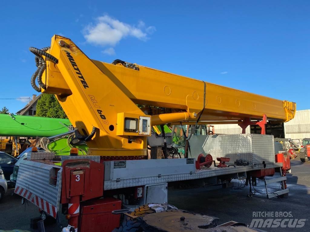 Multitel MJ 600 Truck Mounted Aerial Platforms