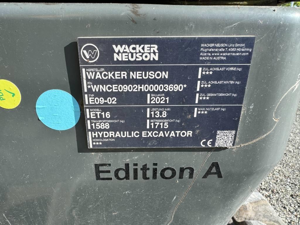 Wacker Neuson ET16 Crawler Excavators