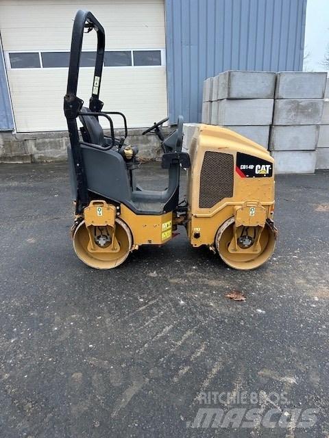 CAT CB 14 B Twin drum rollers
