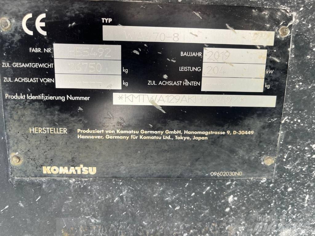 Komatsu WA 470-8 Wheel Loaders
