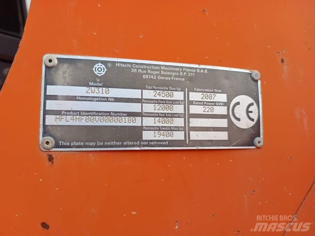 Hitachi ZW 310 Wheel Loaders