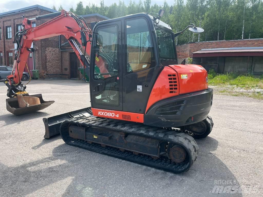 Kubota KX 080-4 Mini excavators  7t - 12t
