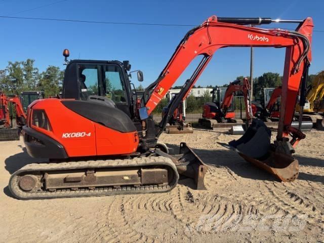 Kubota KX 080-4 Mini excavators  7t - 12t