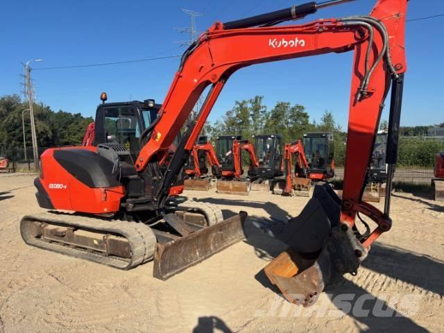 Kubota KX 080-4 Mini excavators  7t - 12t