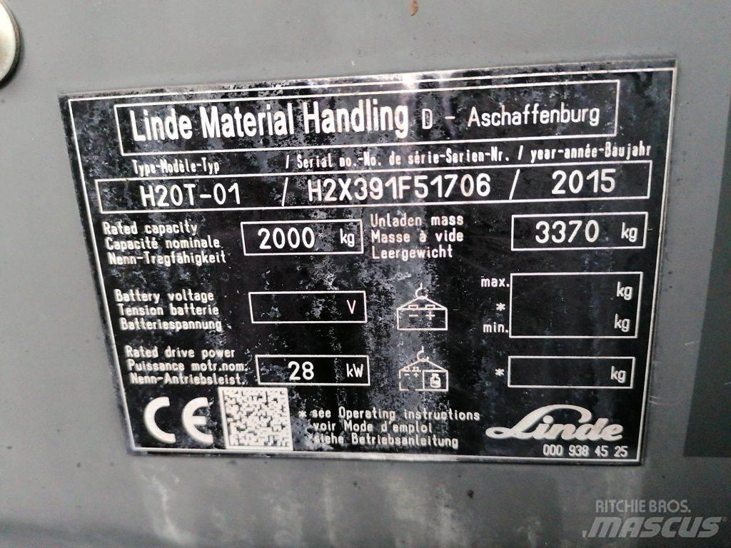 Linde H20T-01 LPG trucks