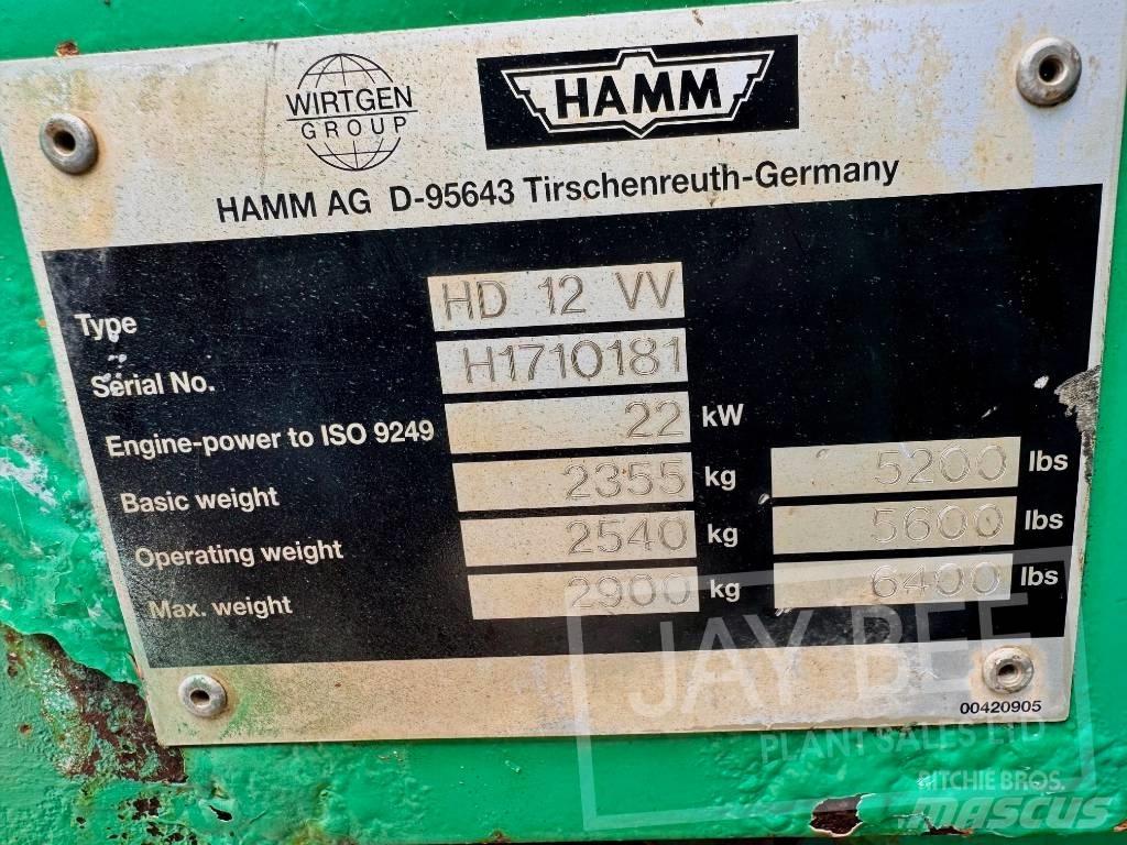 Hamm HD 12 Twin drum rollers