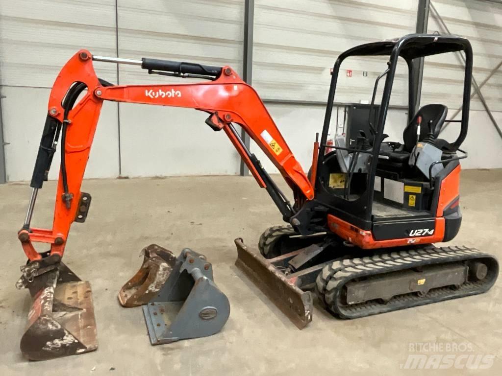 Kubota U 27-4 Mini Excavators <7t (Mini Diggers)