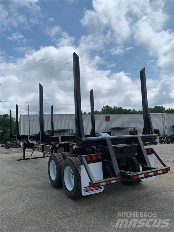 Pitts LT40-8L Logging semi-trailers