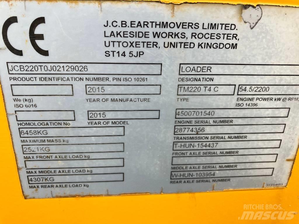 JCB TM 220 Telescopic Handlers