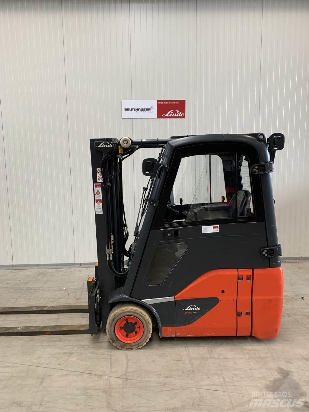 Linde E16C Electric Forklifts
