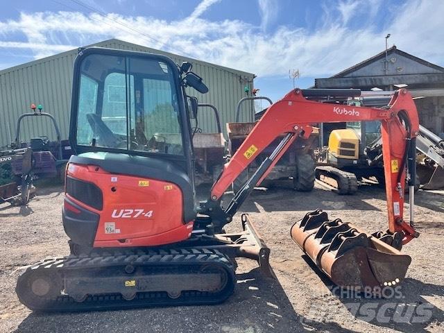 Kubota U 27-4 Mini Excavators <7t (Mini Diggers)