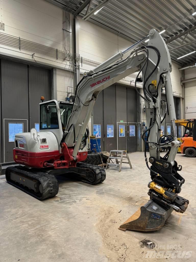 Takeuchi TB 260 Mini Excavators <7t (Mini Diggers)
