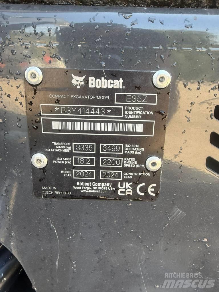Bobcat E 35, 549h Mini Excavators <7t (Mini Diggers)