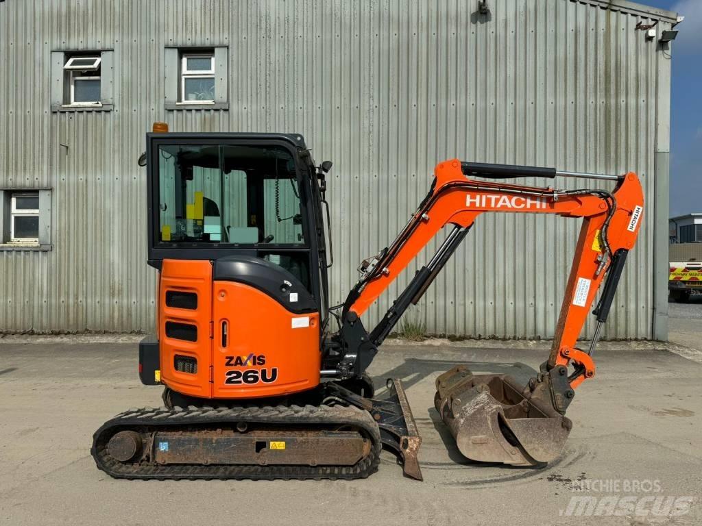 Hitachi ZX 26 U-5 Mini Excavators <7t (Mini Diggers)