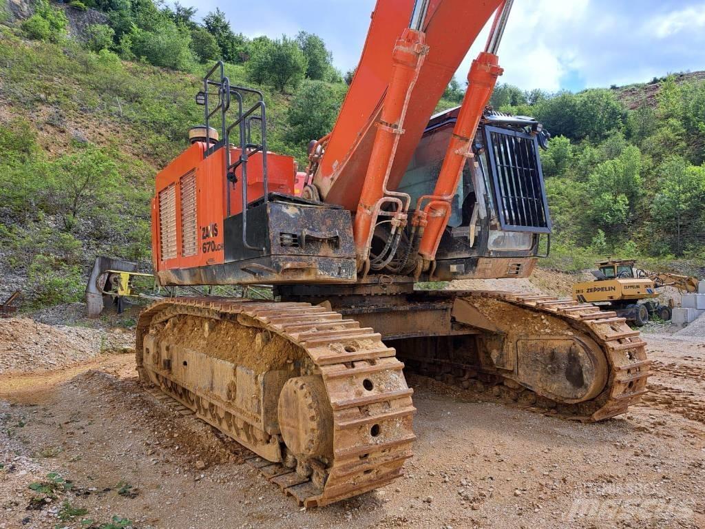 Hitachi ZX670ICH-5B Crawler Excavators