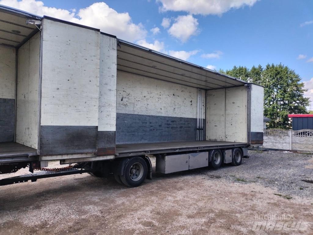 Floor 20 palet Box Trailers