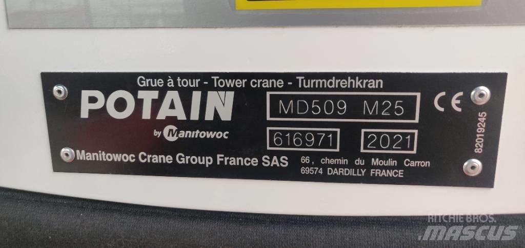 Potain MD509 M25 Tower Cranes