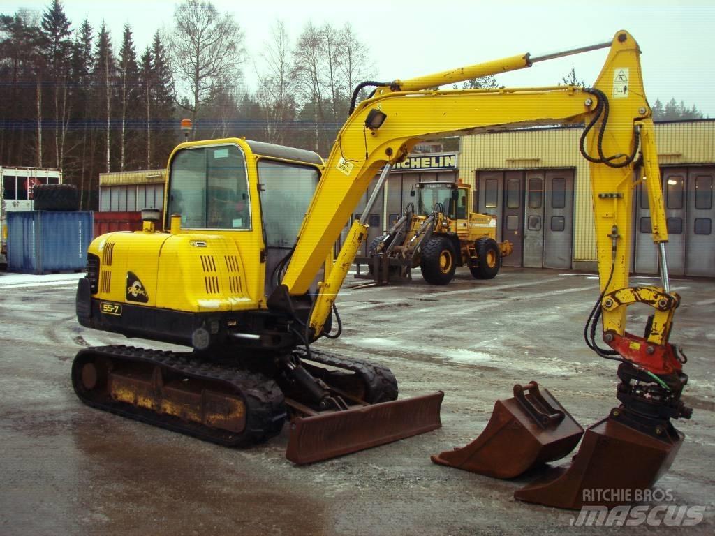 Hyundai Robex 55-7 Mini Excavators <7t (Mini Diggers)