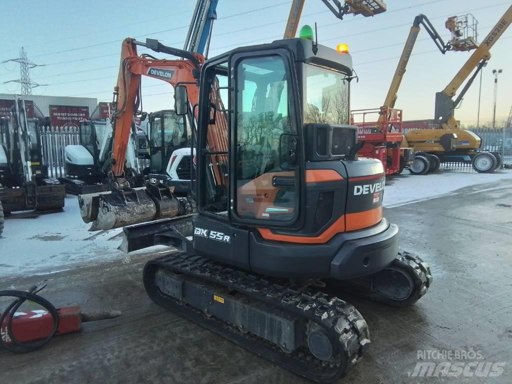 Develon DX 55 -7 Mini Excavators <7t (Mini Diggers)