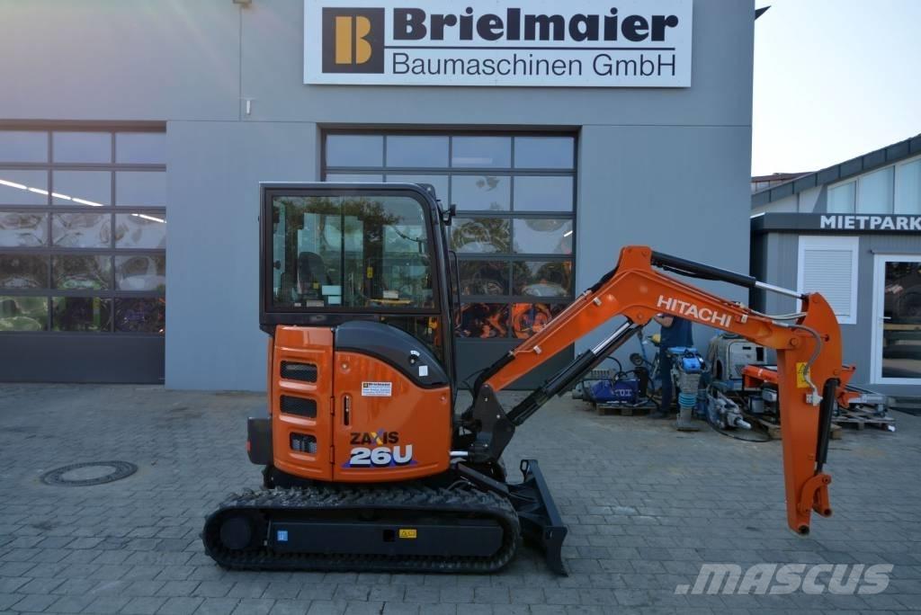 Hitachi ZX 26 U-6 Mini Excavators <7t (Mini Diggers)