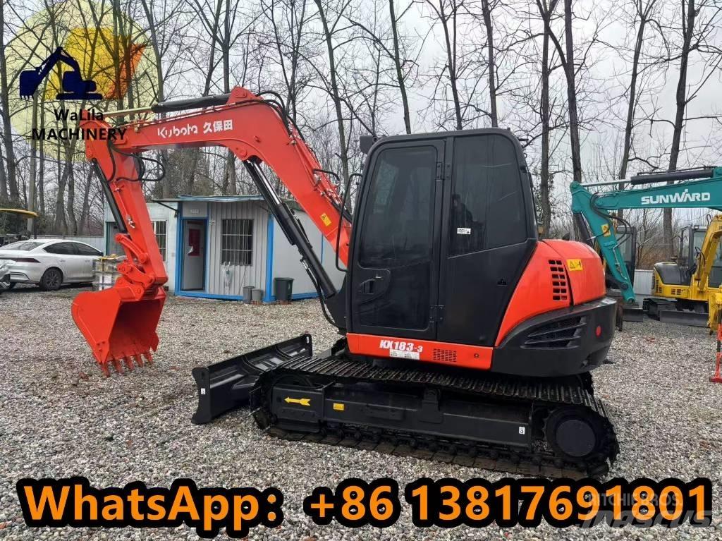 Kubota KX 183 Mini Excavators <7t (Mini Diggers)