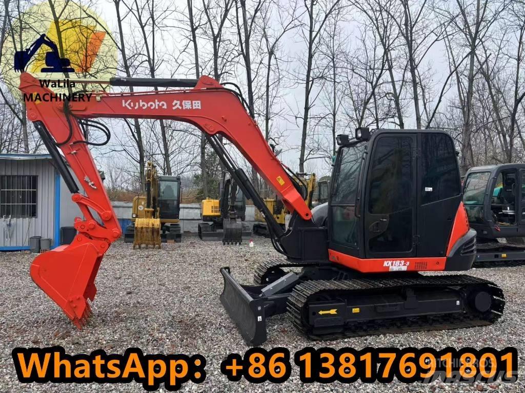 Kubota KX 183 Mini Excavators <7t (Mini Diggers)