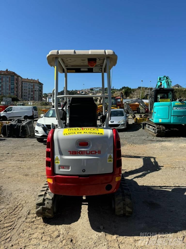 Takeuchi TB216 Mini Excavators <7t (Mini Diggers)