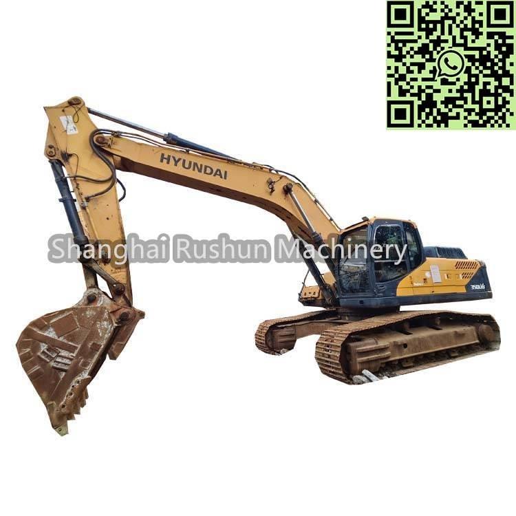 Hyundai 350LVS Crawler Excavators