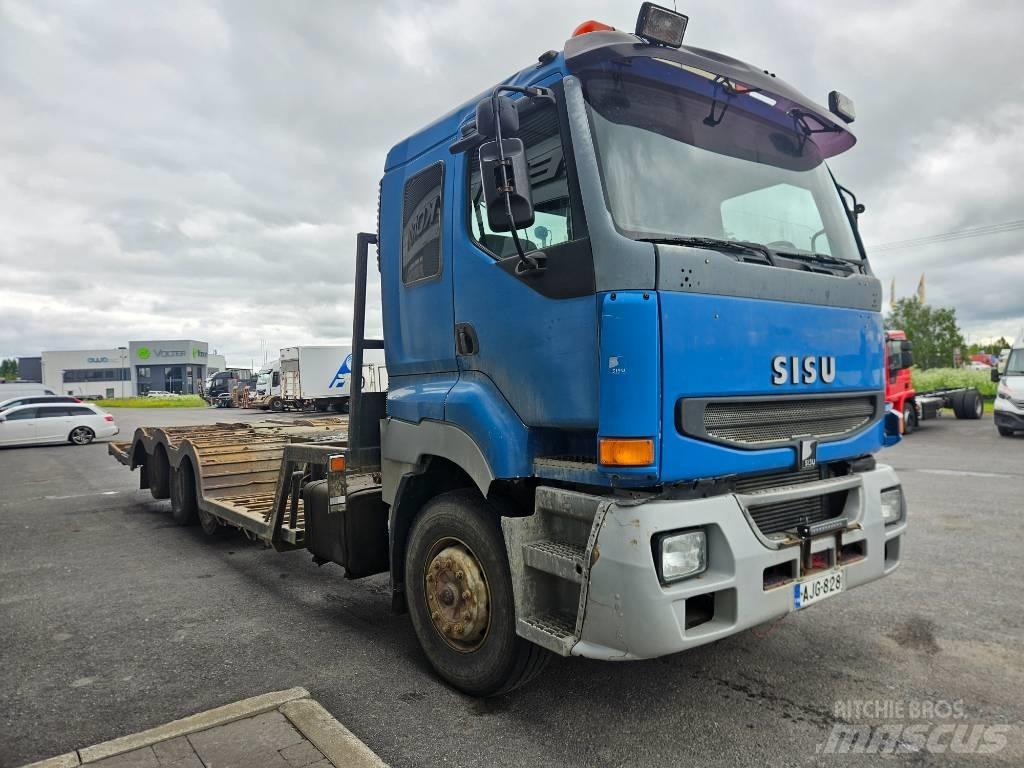 Sisu E12 8x2 Forest machine transport trucks