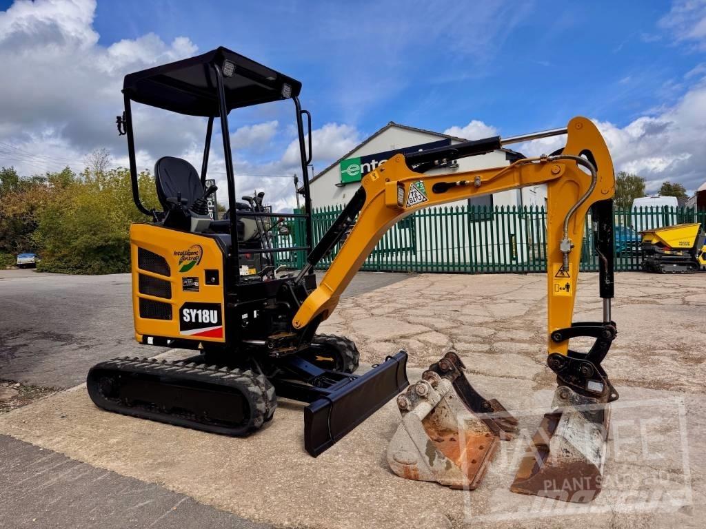 Sany SY18U Mini Excavators <7t (Mini Diggers)