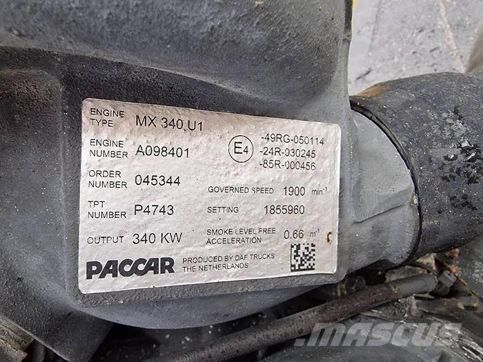  Engines MX340.U1 Other Components