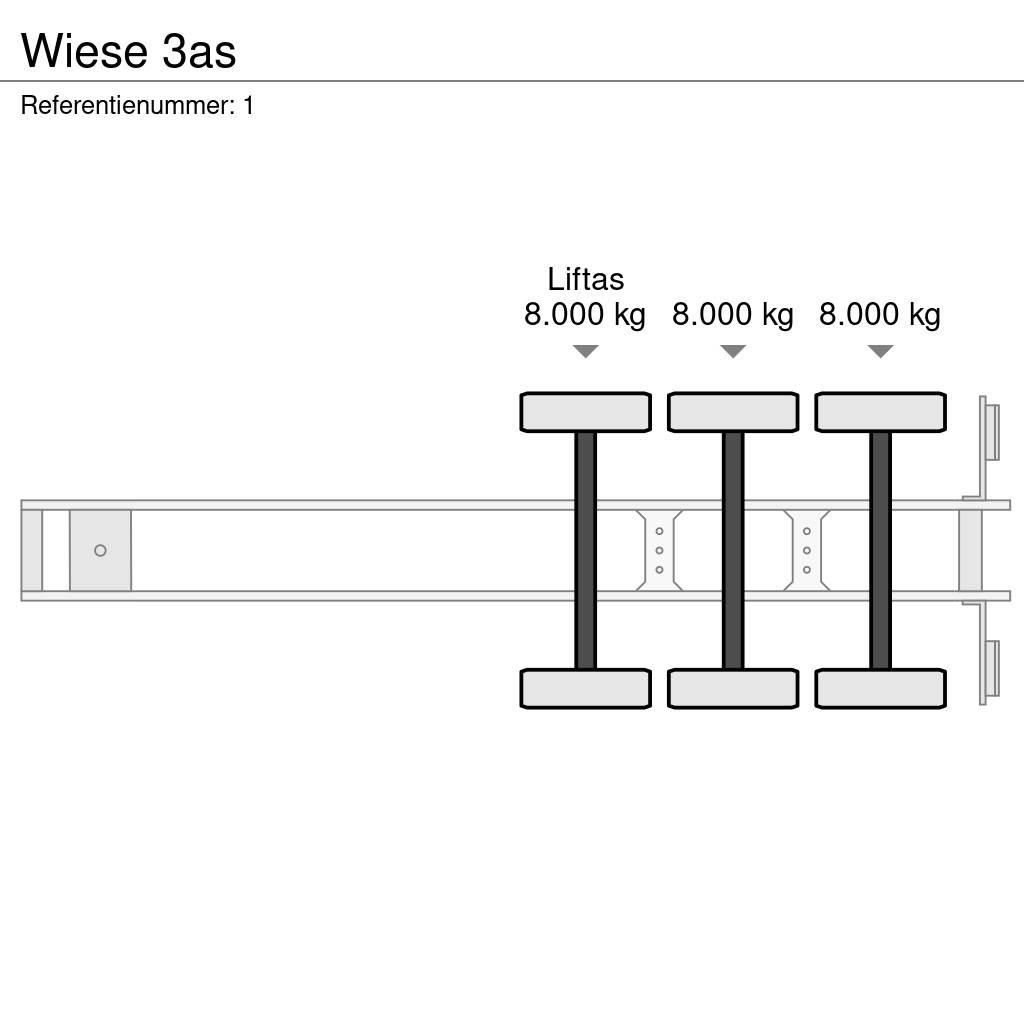 Wiese 3as Flatbed Trailers