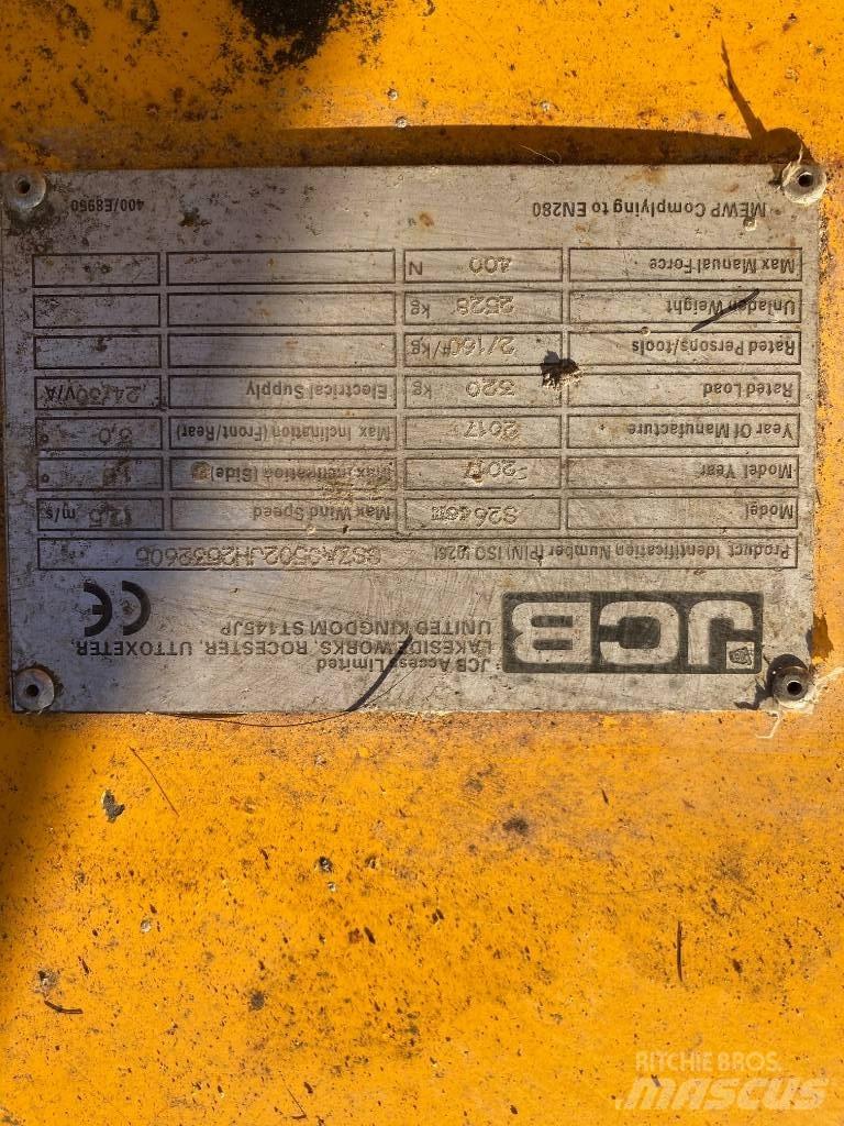 JCB S 2646 E Scissor Lifts
