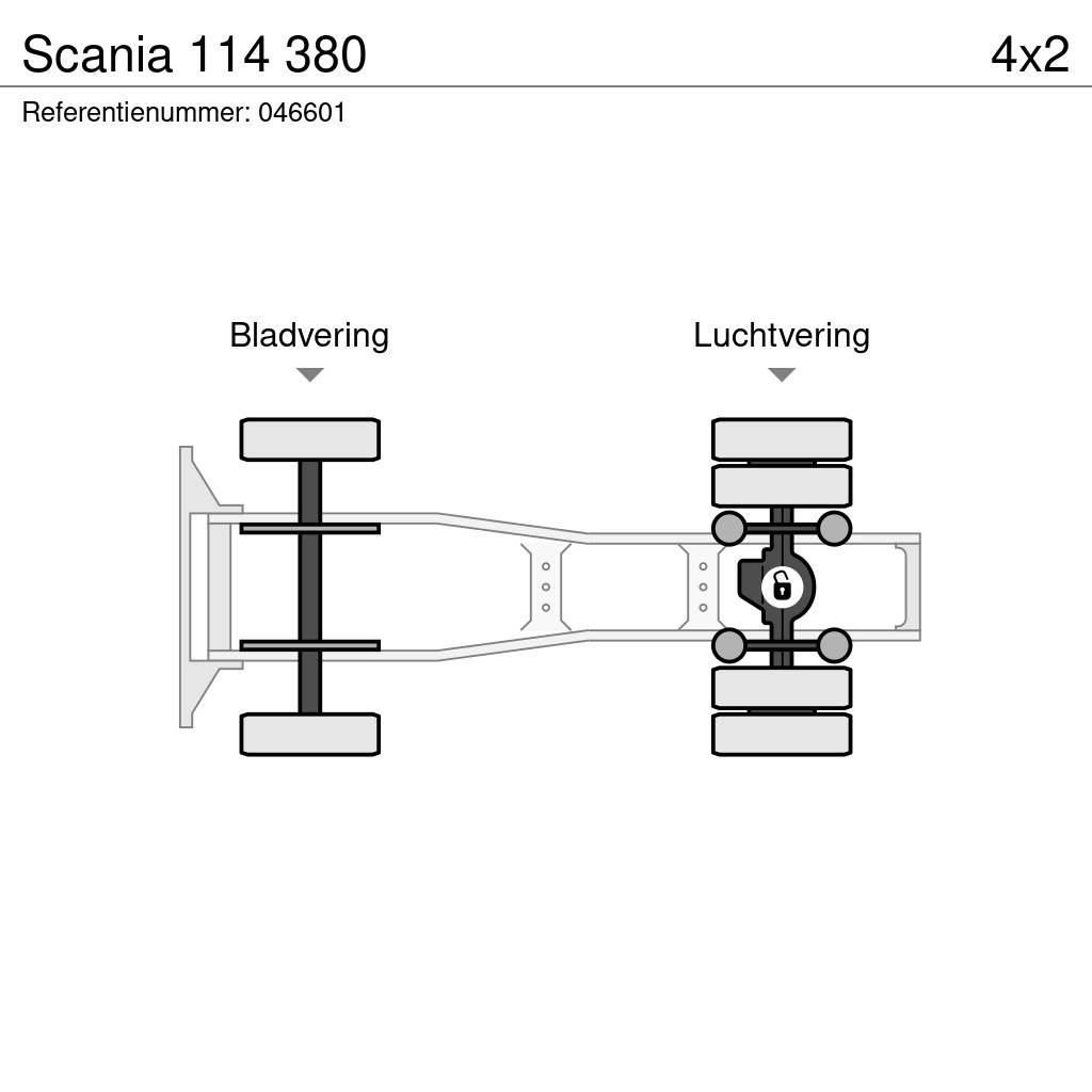 Scania 114 380 Conventional Trucks / Tractor Trucks