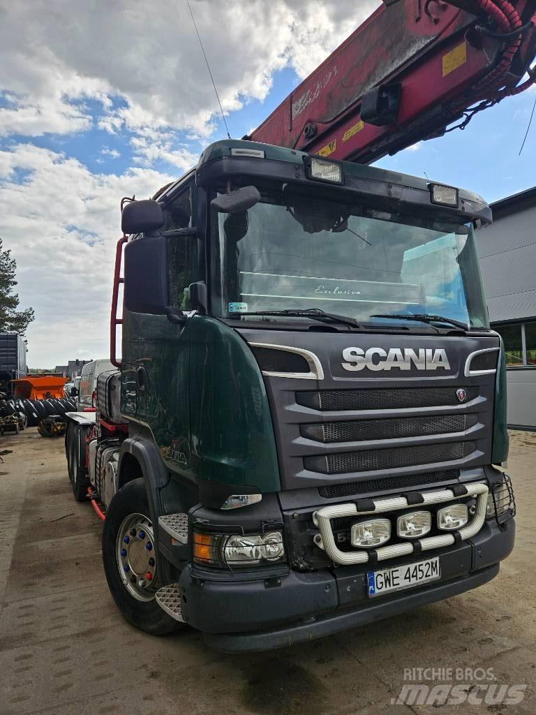 Scania R 560 Log trucks