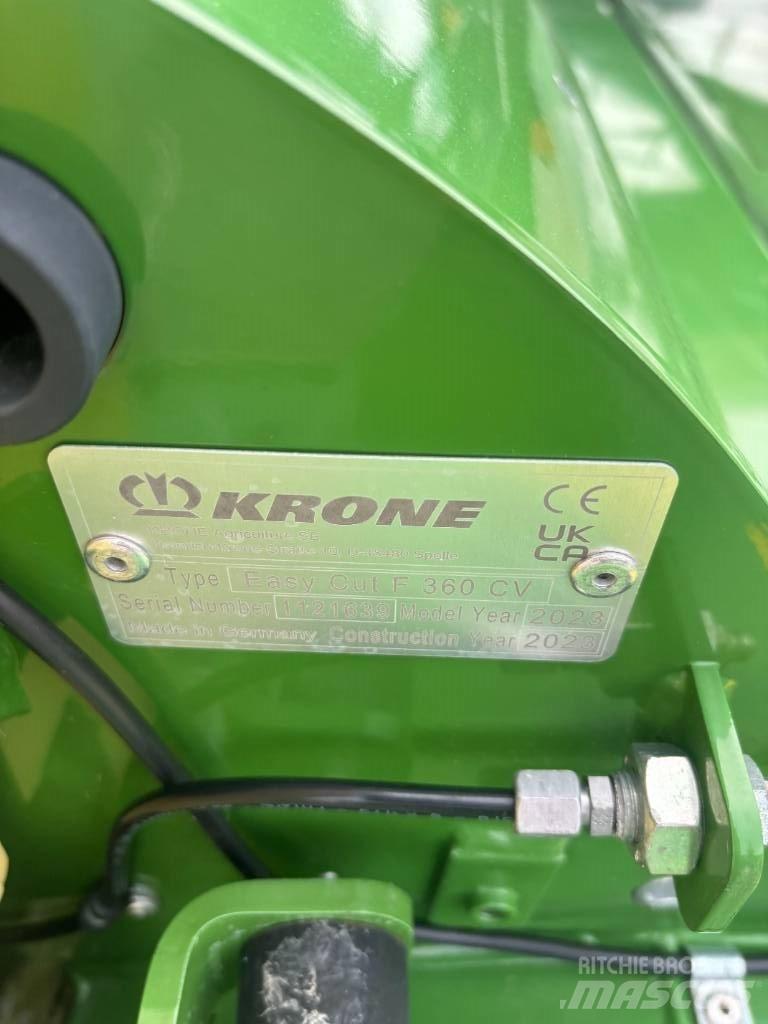 Krone F 360CV Mower-conditioners