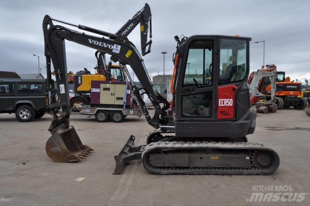 Volvo ECR50F Mini Excavators <7t (Mini Diggers)