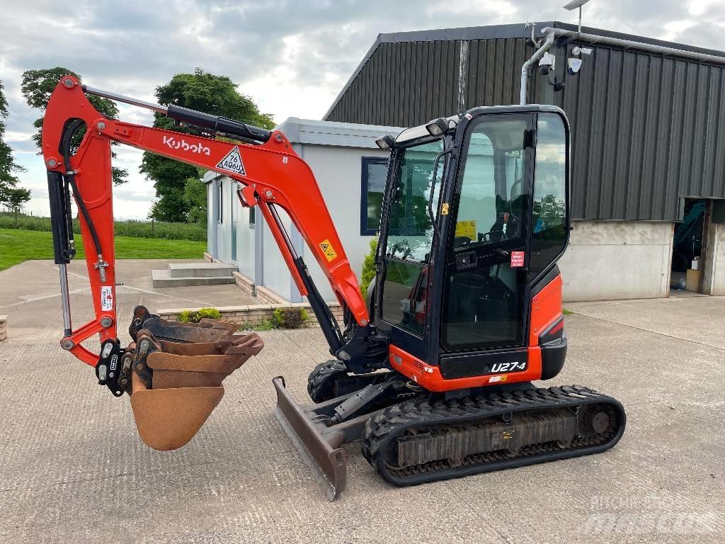 Kubota U 27-4 Mini Excavators <7t (Mini Diggers)