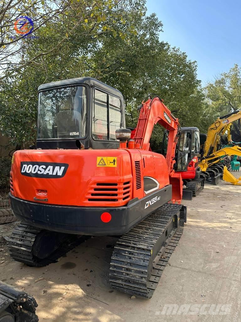 Doosan 55 Mini Excavators <7t (Mini Diggers)
