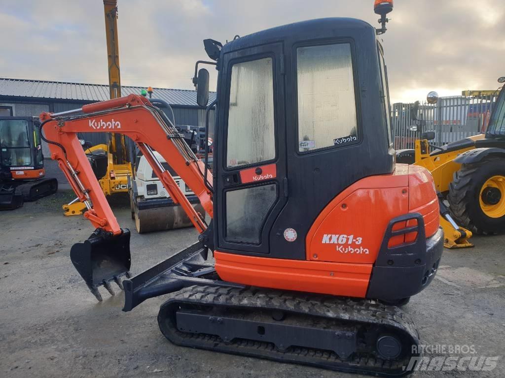Kubota KX 61-3 Mini Excavators <7t (Mini Diggers)