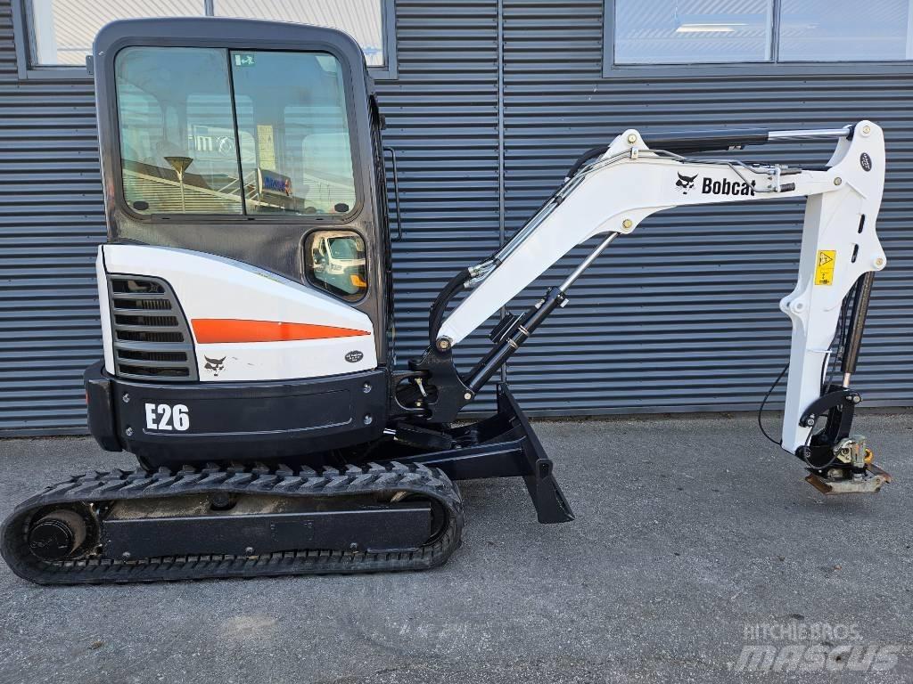 Bobcat e26 Mini Excavators <7t (Mini Diggers)
