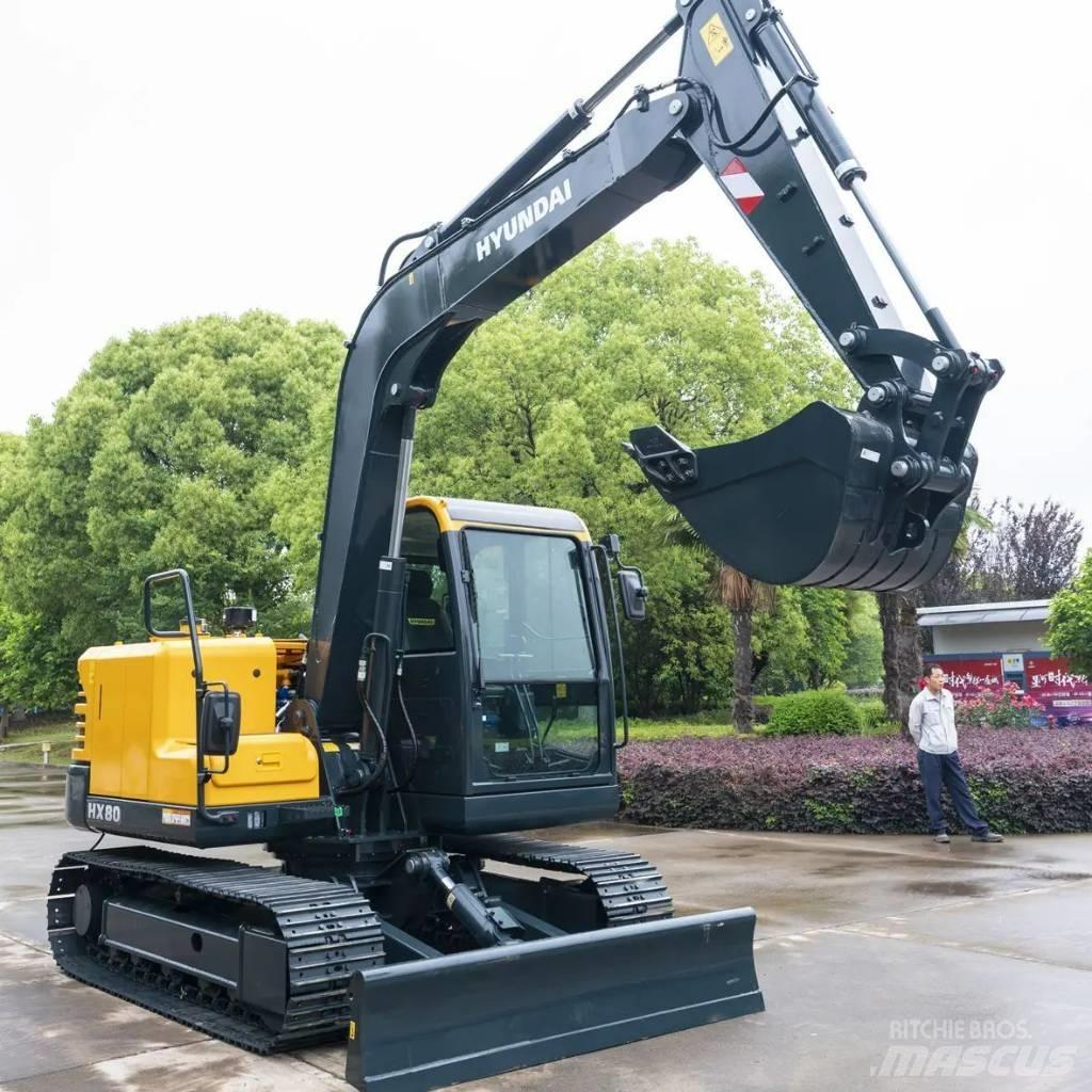 Hyundai HX80 Crawler Excavators