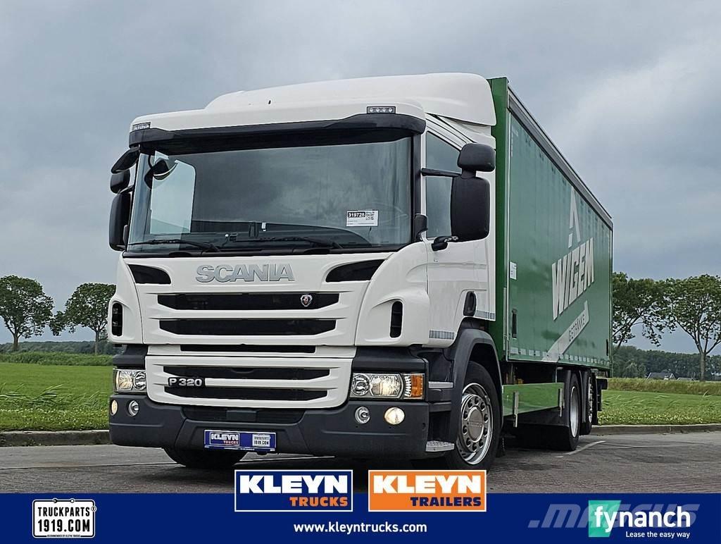 Scania P320 6x2*4 Curtain Side Trucks